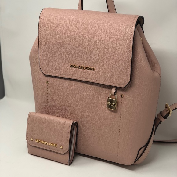 Michael kors hayes medium bagpack with wallet set - Picture 3 of 6